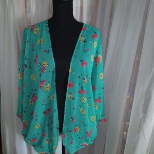 Charming Charlie Chiffon Shrug